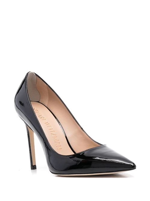 Black finish pumps Stuart Weitzman | SA586PATBLK